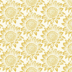 Studio E Simply Gold Set Sunflower Gold Metallic Cotton Fabric by The Yard Studio E Simply Gold Set Sunflower Gold Metallic Cotton Fabric by The Yard