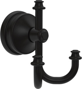 Delta Bath MYN35-MB Mylan Towel & Robe Hook Matte Black Finish