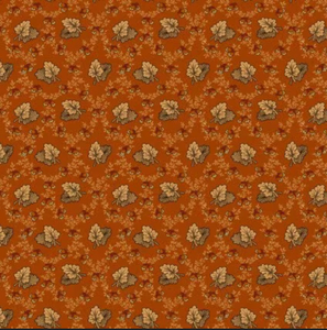 Henry Glass Autumn Spice Acorns & Oak Leaves Pumpkin Cotton Fabric By The Yard Henry Glass Autumn Spice Acorns & Oak Leaves Pumpkin Cotton Fabric By The Yard
