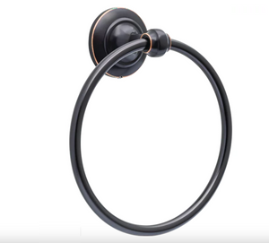 Better Homes & Gardens BHGV46-OB Holbrook Bath Towel Ring Oil Rubbed Bronze Better Homes & Gardens BHGV46-OB Holbrook Bath Towel Ring Oil Rubbed Bronze