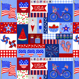 Studio E My Happy Place Patchwork Multi Fabric By Yard Studio E My Happy Place Patchwork Multi Fabric By Yard