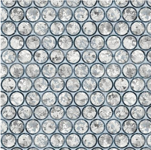 Studio E Equanimity Circles Gray Blue Cotton Fabric by The Yard Studio E Equanimity Circles Gray Blue Cotton Fabric by The Yard