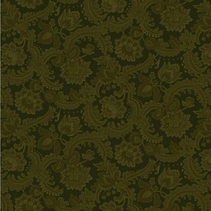 Henry Glass Harvest Hill Foulard Pine Green Cotton Fabric By The Yard Henry Glass Harvest Hill Foulard Pine Green Cotton Fabric By The Yard