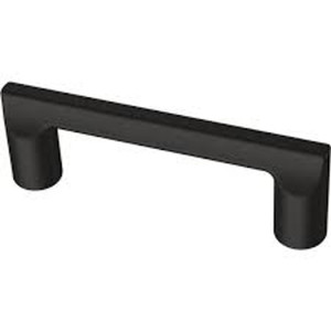 Liberty P40085C-FB 3" Matte Black Modern Joinery Cabinet & Drawer Pull Liberty P40085C-FB 3" Matte Black Modern Joinery Cabinet & Drawer Pull