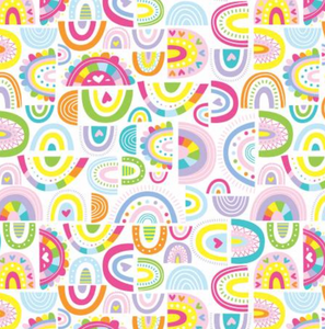 Henry Glass Chasing Rainbows Rainbow Allover Multi Cotton Fabric By The Yard Henry Glass Chasing Rainbows Rainbow Allover Multi Cotton Fabric By The Yard