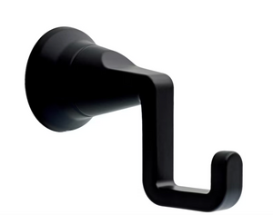 Delta Bath SPR35-MB Sparrow Towel & Robe Hook Matte Black Finish Delta Bath SPR35-MB Sparrow Towel & Robe Hook Matte Black Finish