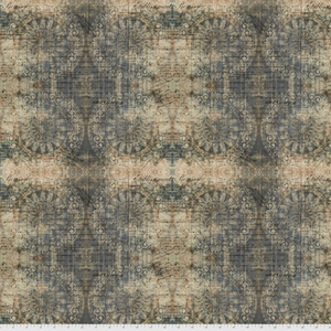 Tim Holtz Abandoned Muted Medallions Indigo Cotton Fabric By The Yard Tim Holtz Abandoned Muted Medallions Indigo Cotton Fabric By The Yard