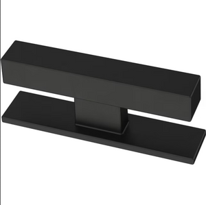 Liberty P43527W-FB 2 3/4" Modern Column Elongated T-Knob Flat Black Finish Liberty P43527W-FB 2 3/4" Modern Column Elongated T-Knob Flat Black Finish