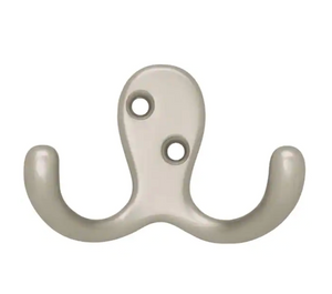 Liberty B46114Q-SN Double Prong Hook Satin Nickel Finish Liberty B46114Q-SN Double Prong Hook Satin Nickel Finish