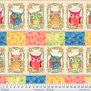 Free Spirit Cori Dantini Well Owl Be Owl Patchwork Cotton Fabric By The Panel Free Spirit Cori Dantini Well Owl Be Owl Patchwork Cotton Fabric By The Panel