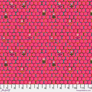 Free Spirit Cori Dantini Summer Love Floral Trellis Pink Cotton Fabric By The Yard Free Spirit Cori Dantini Summer Love Floral Trellis Pink Cotton Fabric By The Yard