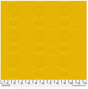 Free Spirit Cori Dantini Scalloped Hills Golden Cotton Fabric By The Yard Free Spirit Cori Dantini Scalloped Hills Golden Cotton Fabric By The Yard