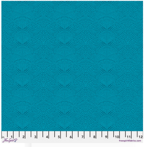 Free Spirit Cori Dantini Scalloped Hills Sea Cotton Fabric By The Yard Free Spirit Cori Dantini Scalloped Hills Sea Cotton Fabric By The Yard