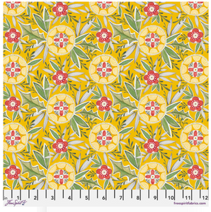 Free Spirit Cori Dantini Love Santa Fancy Florals Yellow Cotton Fabric By The Yard Free Spirit Cori Dantini Love Santa Fancy Florals Yellow Cotton Fabric By The Yard
