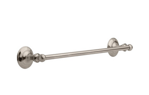 Delta 133055 Pirouette 18" Towel Bar Bath Accessory Satin Nickel Finish Delta 133055 Pirouette 18" Towel Bar Bath Accessory Satin Nickel Finish