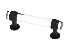 Franklin Brass P44308-BCL 3" Francisco Cabinet Pull Clear & Matte Black 5 Pack Franklin Brass P44308-BCL 3" Francisco Cabinet Pull Clear & Matte Black 5 Pack