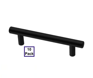 Franklin Brass 3 3/4" Matte Black Simple Round Bar Cabinet & Drawer Pull 10 Pack Franklin Brass 3 3/4" Matte Black Simple Round Bar Cabinet & Drawer Pull 10 Pack