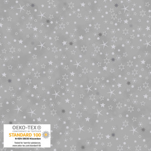 Stof European We Love Christmas Sm Stars Gray Silver Cotton Quilting Fabric By The Yard Stof European We Love Christmas Sm Stars Gray Silver Cotton Quilting Fabric By The Yard