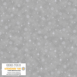 Stof We Love Christmas Sm Stars Gray Silver Cotton Quilting Fabric By The Yard Stof We Love Christmas Sm Stars Gray Silver Cotton Quilting Fabric By The Yard