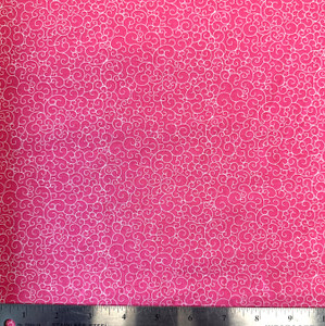 Polka Dot Collection Swirls Pink Cotton Fabric By The Yard Polka Dot Collection Swirls Pink Cotton Fabric By The Yard