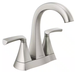 Delta 25899LF-SP Pierce Brushed Nickel 4" Centerset Bath Faucet Delta 25899LF-SP Pierce Brushed Nickel 4" Centerset Bath Faucet