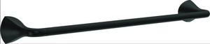 Delta LAM18-MB Lampard 18" Bath Towel Bar Matte Black Finish Delta LAM18-MB Lampard 18" Bath Towel Bar Matte Black Finish