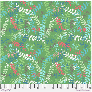 Free Spirit Penn 2 Paper Snowy Weather Lg Leaves Green Cotton Flannel Quilting Fabric by Yd Free Spirit Penn 2 Paper Snowy Weather Lg Leaves Green Cotton Flannel Quilting Fabric by Yd
