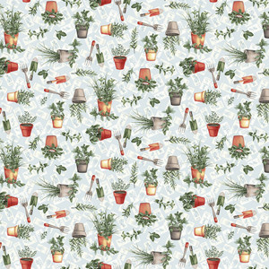 Henry Glass Gardening Snowmen Gardening Novelty Lt Blue Cotton Fabric By The Yard Henry Glass Gardening Snowmen Gardening Novelty Lt Blue Cotton Fabric By The Yard