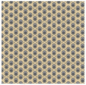 Henry Glass House On Summer Hill Foulard Cream Blue Cotton Fabric By The Yard Henry Glass House On Summer Hill Foulard Cream Blue Cotton Fabric By The Yard