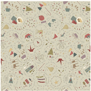 Henry Glass All for Christmas Christmas Lg Allove Cream Cotton Fabric By The Yard Henry Glass All for Christmas Christmas Lg Allove Cream Cotton Fabric By The Yard