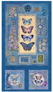 Blank Quilting Victoria Banner Panel Cotton Fabric By The Panel Blank Quilting Victoria Banner Panel Cotton Fabric By The Panel
