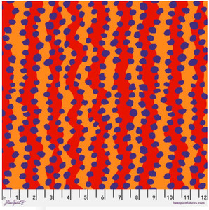Free Spirit Brandon Mably Bubble Stripe Red Cotton Fabric By The Yard Free Spirit Brandon Mably Bubble Stripe Red Cotton Fabric By The Yard