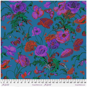 Free Spirit Philip Jacobs Meadow Teal Cotton Fabric By The Yard Free Spirit Philip Jacobs Meadow Teal Cotton Fabric By The Yard