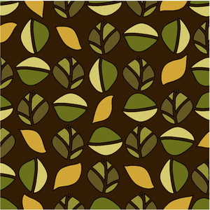 Paintbrush Studios Menagerie Leaves Brown Cotton Fabric By The Yard Paintbrush Studios Menagerie Leaves Brown Cotton Fabric By The Yard