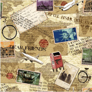 Paintbrush Studios Dear Friends Multi Cotton Fabric By The Yard Paintbrush Studios Dear Friends Multi Cotton Fabric By The Yard