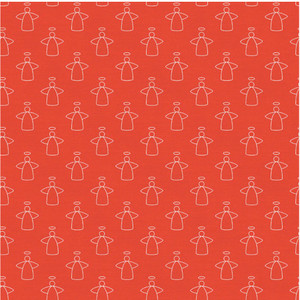 Paintbrush Studios Scandanavian Christmas Light Angels Red Cotton Fabric By The Yard Paintbrush Studios Scandanavian Christmas Light Angels Red Cotton Fabric By The Yard