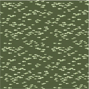 Paintbrush Studios Fish Hope Little Fish Green Cotton Fabric By The Yard Paintbrush Studios Fish Hope Little Fish Green Cotton Fabric By The Yard