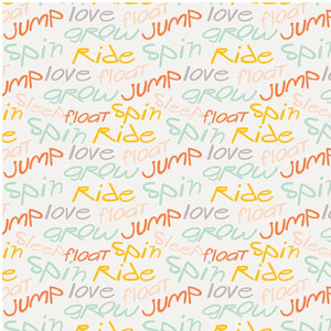 Paintbrush Studios Jump, Ride, Spin Dog Words Ecru Cotton Fabric By The Yard Paintbrush Studios Jump, Ride, Spin Dog Words Ecru Cotton Fabric By The Yard