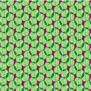 Paintbrush Studios Otter Romp Fan Leaves Dk Pink Cotton Fabric By The Yard Paintbrush Studios Otter Romp Fan Leaves Dk Pink Cotton Fabric By The Yard