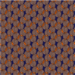 Paintbrush Studios Otter Romp Fan Leaves Navy Cotton Fabric By The Yard Paintbrush Studios Otter Romp Fan Leaves Navy Cotton Fabric By The Yard