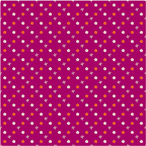 Paintbrush Studios Otter Romp Tiny Flowers Pink Cotton Fabric By The Yard Paintbrush Studios Otter Romp Tiny Flowers Pink Cotton Fabric By The Yard