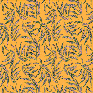 Paintbrush Studios Urban Jungle Exotic Yellow Cotton Fabric By The Yard Paintbrush Studios Urban Jungle Exotic Yellow Cotton Fabric By The Yard