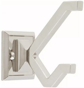 Liberty B38591-PN Modern Deco 2 1/8" Coat Hook Polished Nickel Finish