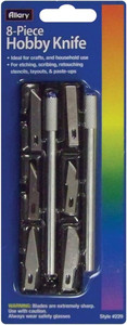Allary 8 Piece Hobby Knife Set Allary 8 Piece Hobby Knife Set