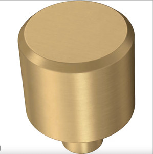 Brainerd P43448W-117 Brushed Brass 1" Bar Cabinet Drawer Knob Brainerd P43448W-117 Brushed Brass 1" Bar Cabinet Drawer Knob