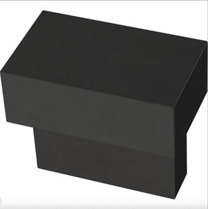 Liberty P43526W-FB 1 3/16" Modern Column Cabinet Knob Flat Black Finish Liberty P43526W-FB 1 3/16" Modern Column Cabinet Knob Flat Black Finish