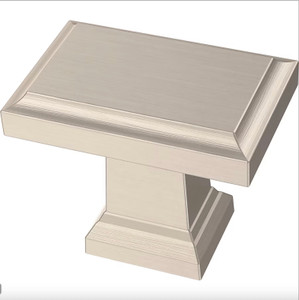Brainerd P44268W-SN Satin Nickel 1 1/2" Classic Rectangle Cabinet Drawer Knob Brainerd P44268W-SN Satin Nickel 1 1/2" Classic Rectangle Cabinet Drawer Knob