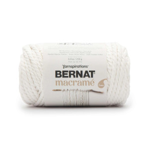 Bernat Macrame 8.8 oz Natural Macrame Yarn Bernat Macrame 8.8 oz Natural Macrame Yarn