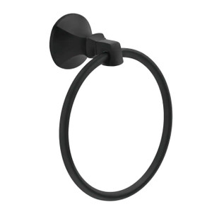 Delta Ashlyn 76446-BL Bath Towel Ring Flat Black