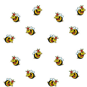 Henry Glass Alpha Babies Bees White Cotton Fabric By The Yard Henry Glass Alpha Babies Bees White Cotton Fabric By The Yard
